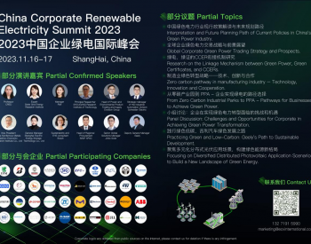 国网、首钢集团、施耐德、吉利等出席2023<em>中国企业</em>绿电国际峰会