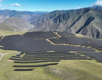 西藏吉塘20万千瓦光储项目并网发电