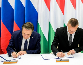 匈俄签署波克什核电厂二期项目建设日程安排协议