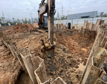 十五冶工程总承包事业部40万吨项目部生活污水处理站破土动工