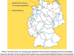 德国拟建设9700公里<em>氢气运输</em>管道