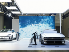 现代汽车携“氢+电”技术亮相2023年世界新能源汽车大会