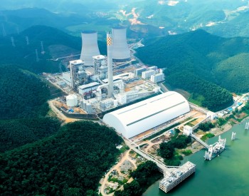 中国能建设计、承建、调式的广东华润西江发电厂2台660兆瓦超超临界燃煤发电机组工程2号机组投产