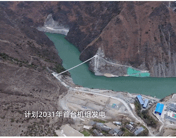 雅砻江孟底沟水电站主体工程正式开工