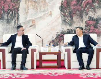 中国能建宋海良与晶科能源董事长李仙德会谈