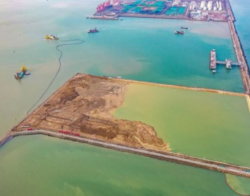 江苏华电赣榆LNG接收站项目<em>码头</em>工程进入地基处理施工阶段