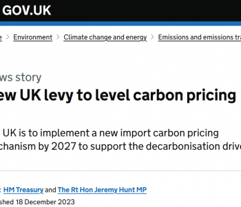 紧随欧盟，英国也要开征<em>碳关税</em>，哪些出口产品受冲击？