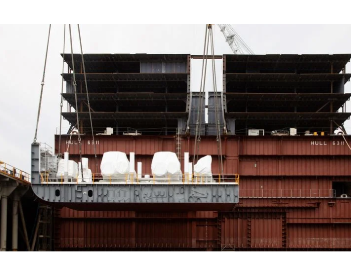 <em>芬坎蒂尼</em>为公主邮轮建造第二艘LNG动力豪华邮轮铺龙骨
