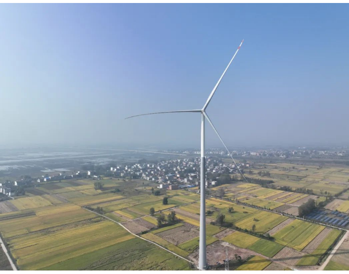 三峡能源安徽阜阳南部风光储基地55万千瓦风电项目成功并网