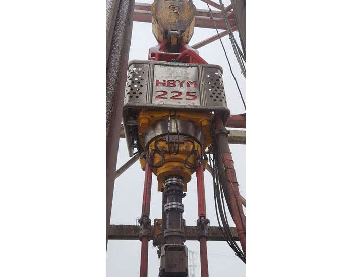 陕西煤业化工集团陕煤层气澄合分公司首套电动直驱顶驱设备配套应用