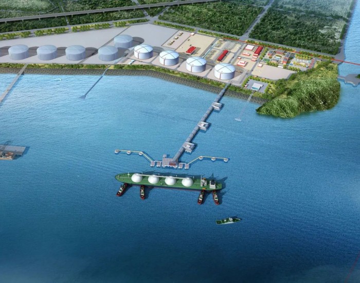 浙能六横LNG接收站项目配套码头工程施工图设计获浙江舟山市港航局批复