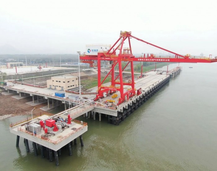 <em>安徽芜湖</em>LNG项目集装箱码头工程顺利通过竣工验收