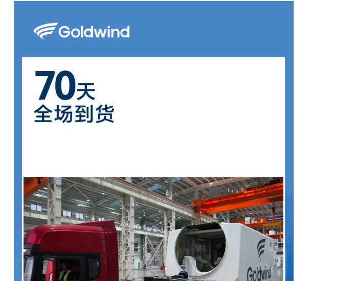 50万千瓦的风电<em>机组吊装</em>完成，中国“最大”的县，见证“金风速度”