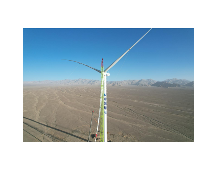 青海冷湖200MW风电工程并网