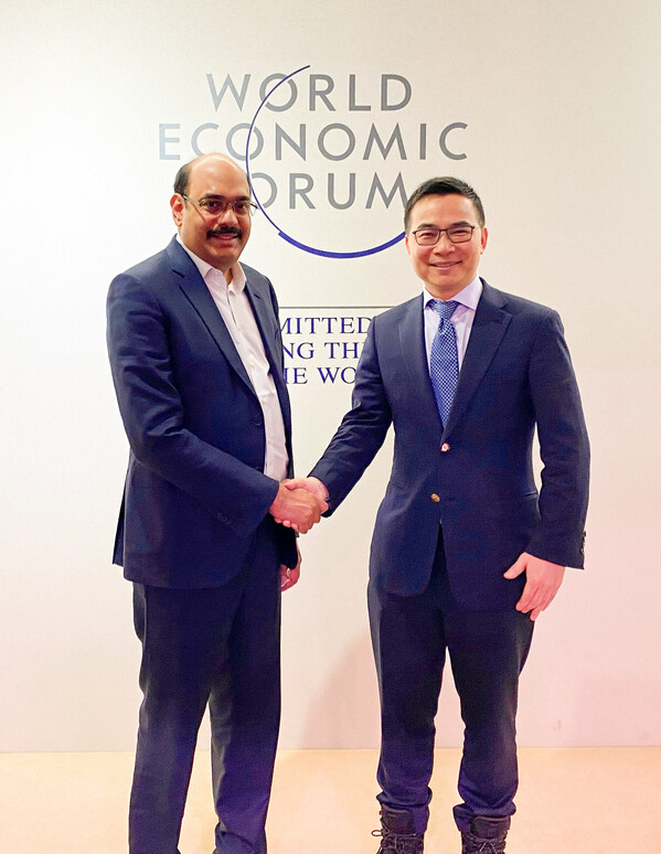 Mr Mahesh Kolli,President - AM Green and Mr Lei Zang - CEO, Envision Energy