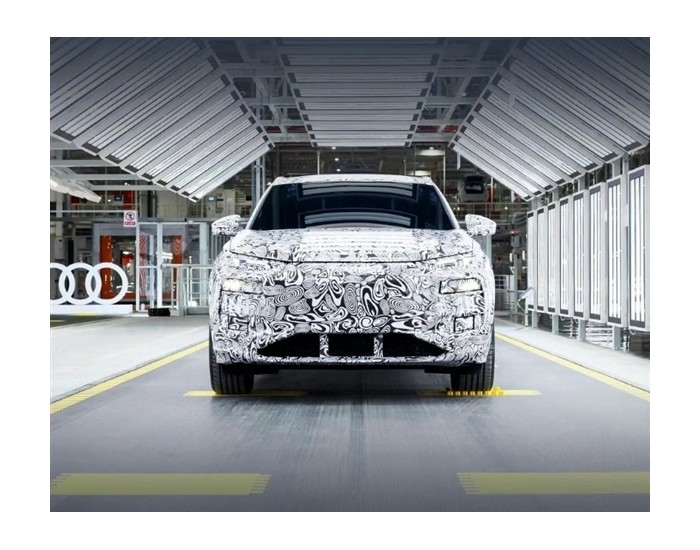 奥迪在华首个纯电动车型生产基地开启生产