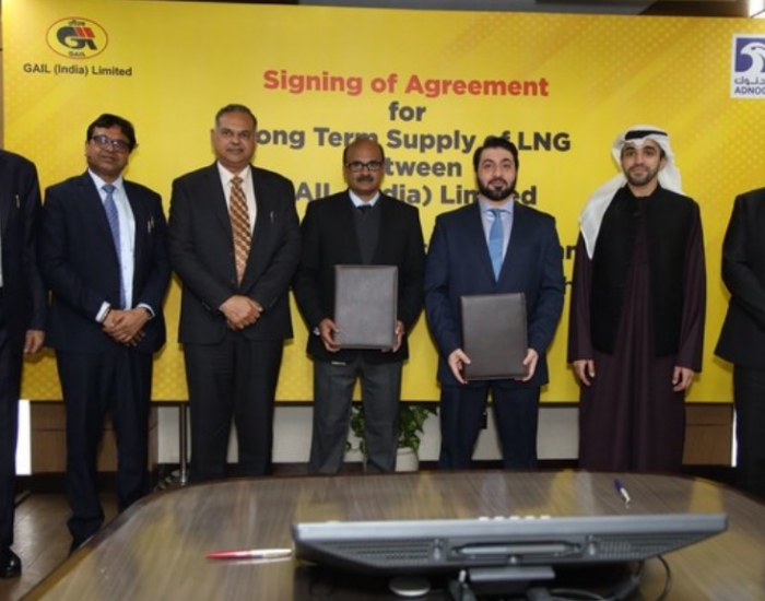 阿联酋石油巨头与印度最大天然气公司签署长协，年供应50万吨LNG