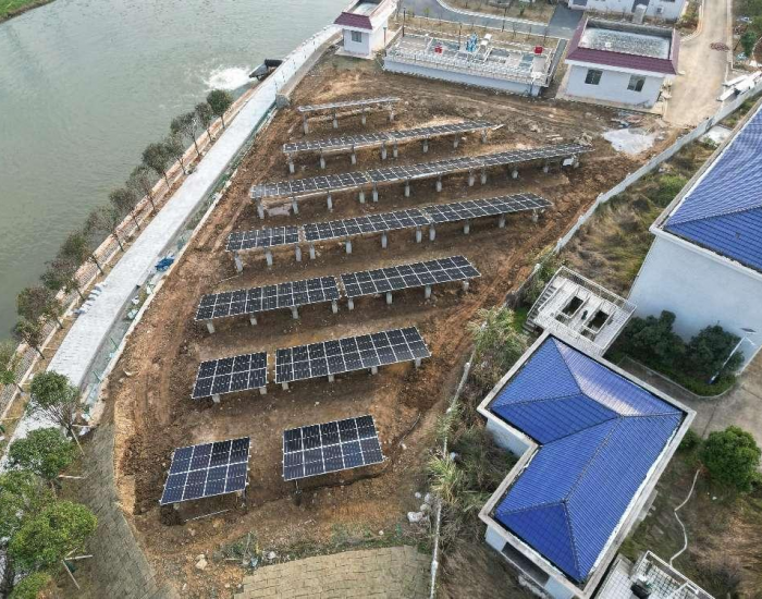 中国能建葛洲坝生态环保公司湖南涟源分布式光伏项目完成初步并网验收