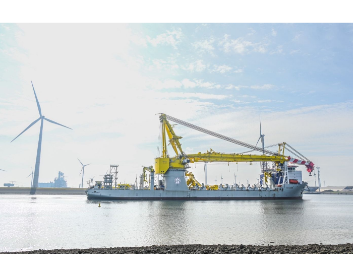 5000吨级海上风电安装船！完成其首个项目