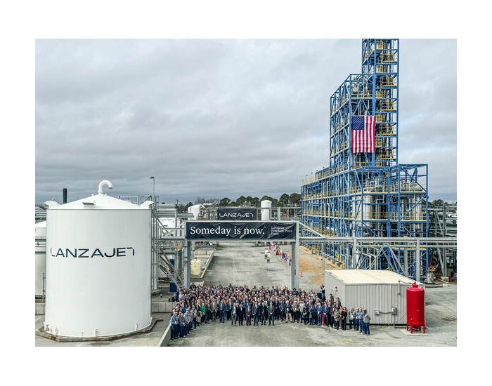 LANZAJET 欢庆全球首家乙醇制可持续航空燃料生产设施盛大开业
