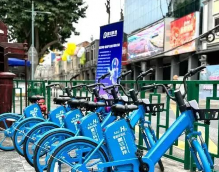 广东肇庆“氢能”共享单车即将上线！