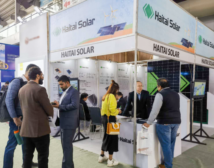 海泰新能惊艳亮相巴基斯坦国际太阳能展览会