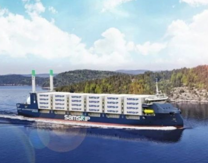世界上首艘短氢动力程集装箱船将于2025年<em>下水</em>