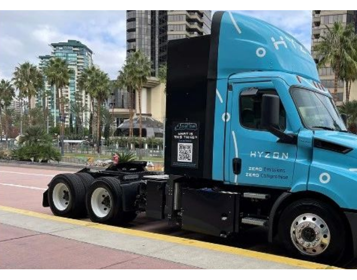 海易森与New Way公司合作开发氢能环卫卡车