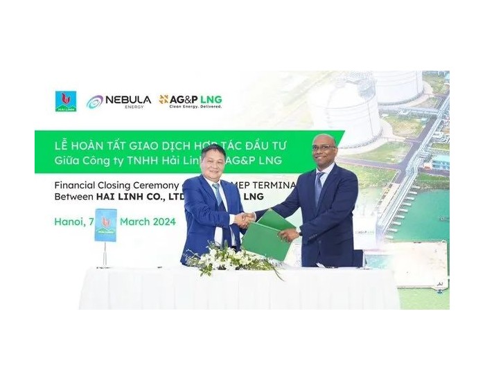 AG＆P LNG收购位于越南南方且现已完全建成的盖梅LNG接收站49%的股权