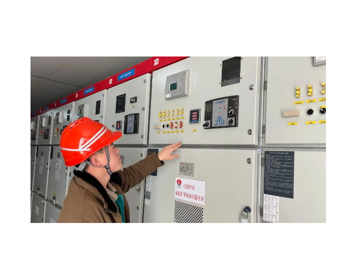陕煤电力运城公司电储能调频项目一次受电成功