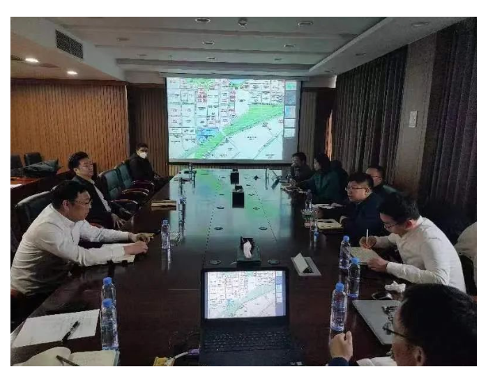 <em>长江</em>设计集团、中国城乡控股集团有限公司来营洽谈化工园区污水处理项目