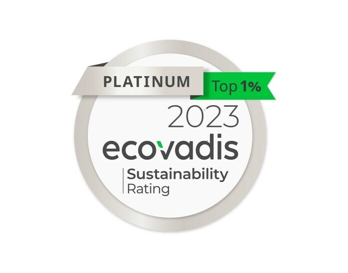 TÜV莱茵荣膺EcoVadis铂金等级认证，可持续发展成