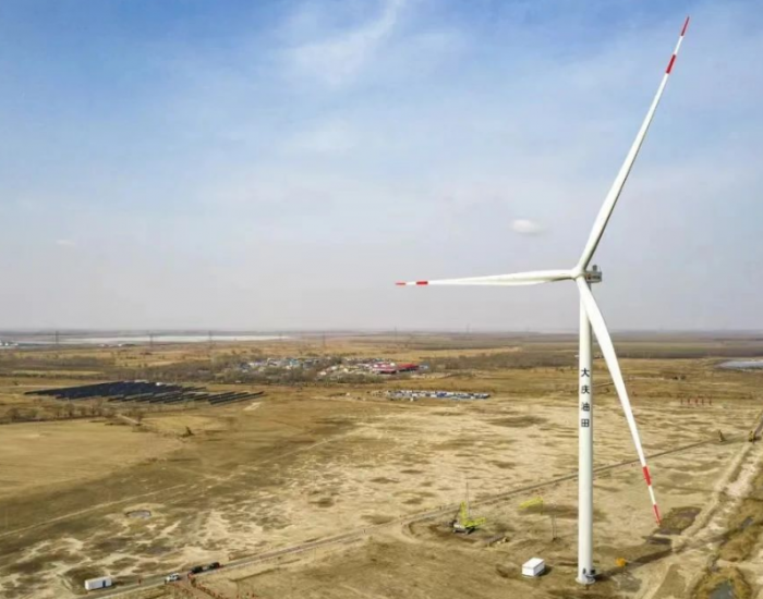 大庆油田自消纳风电项目，并网规模达到8万千瓦