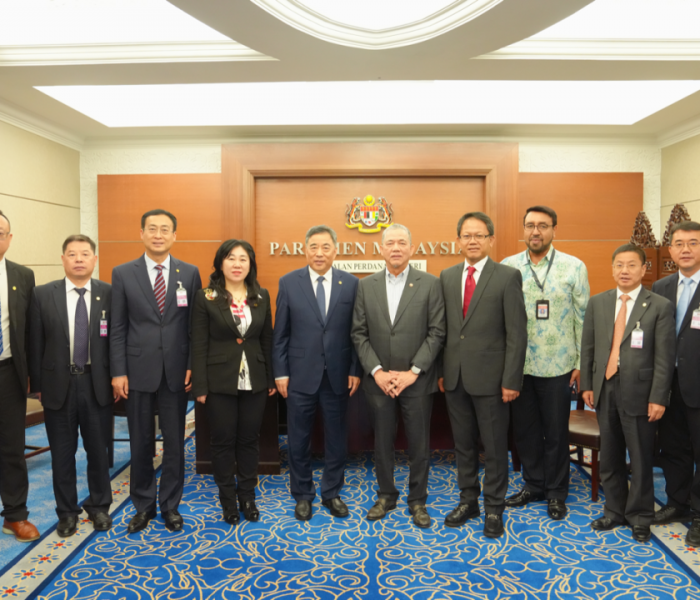 能建董事长宋海良拜会马来西亚副总理法迪拉·优素福