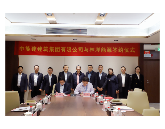 <em>中国能建建筑集团</em>与林洋能源签署战略合作协议