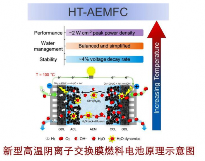 天津大学研发高性能膜燃料电池