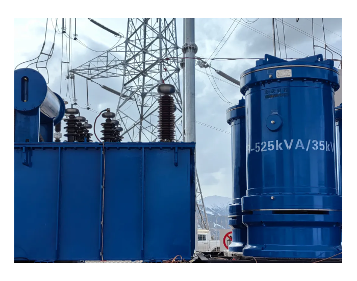 玛尔挡水电站顺利完成4号机组330千伏高压电缆交流
