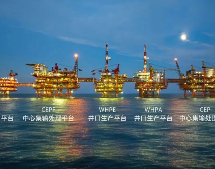 飞瞰湛蓝 | 聚焦中国海油油气平台景观