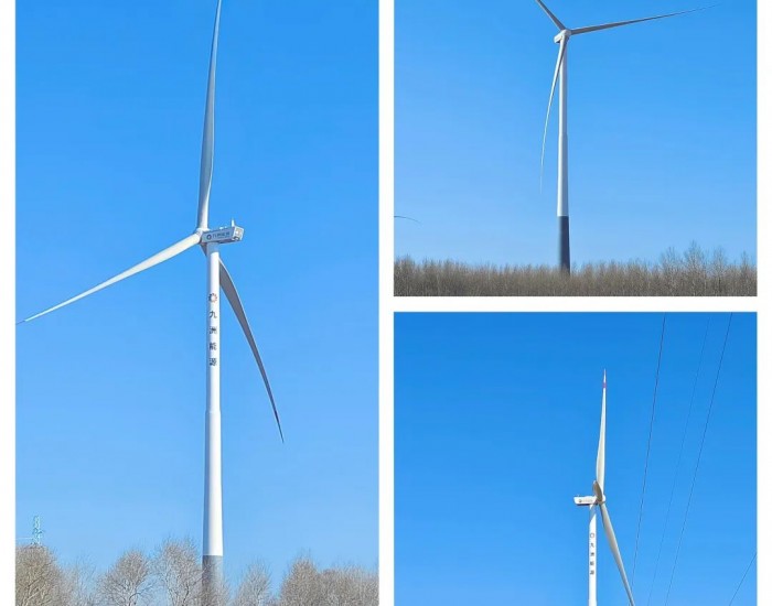 九洲集团泰来九兴100MW风电场项目成功并网