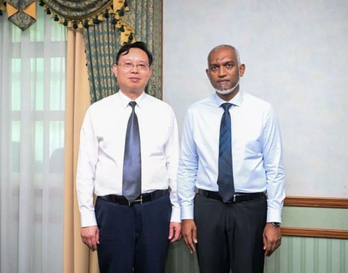 中国天楹总裁曹德标与马尔代夫总统穆伊兹就新<em>能源</em>合作进行深度交流