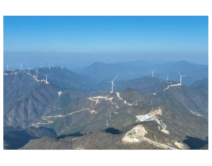 湖南首个！湖南建投百舸水利一高山风电项目全容量并网成功