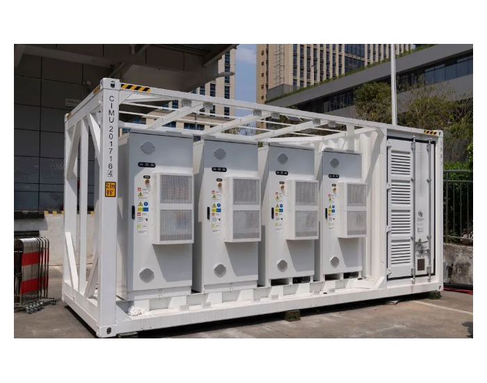 未蓝新能源首批1C集装箱式电池储能系统（1104kWh）即将交付欧洲客户