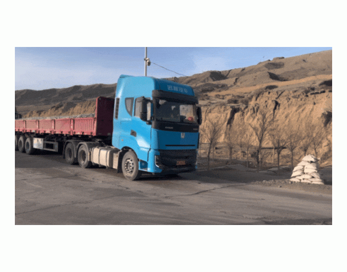 远程星瀚G醇氢重卡助力新疆吐鲁番用户高效盈运