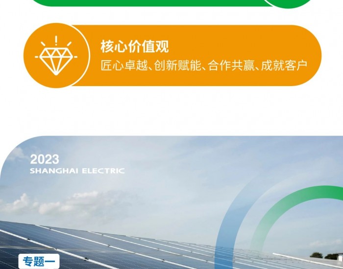 图解｜上海电气发布2023年ESG报告