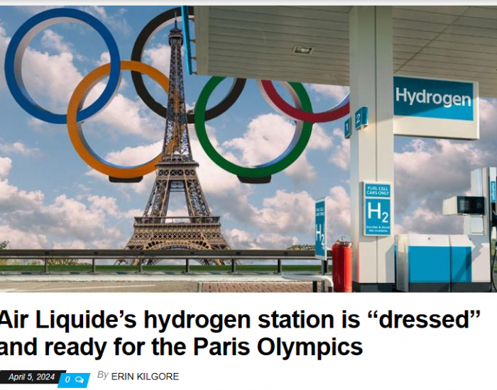 2024年巴黎<em>奥运会</em>氢燃料电池汽车成为亮点！