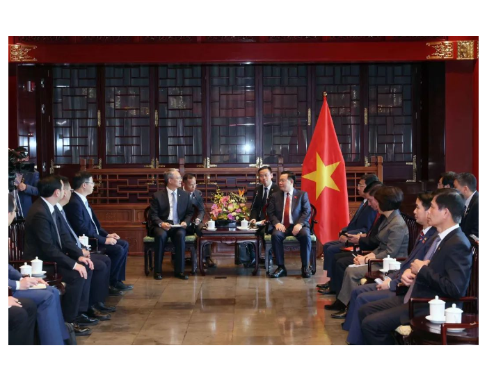 中国电建王斌拜会越南国会主席王庭惠！深化能源电力领域合作
