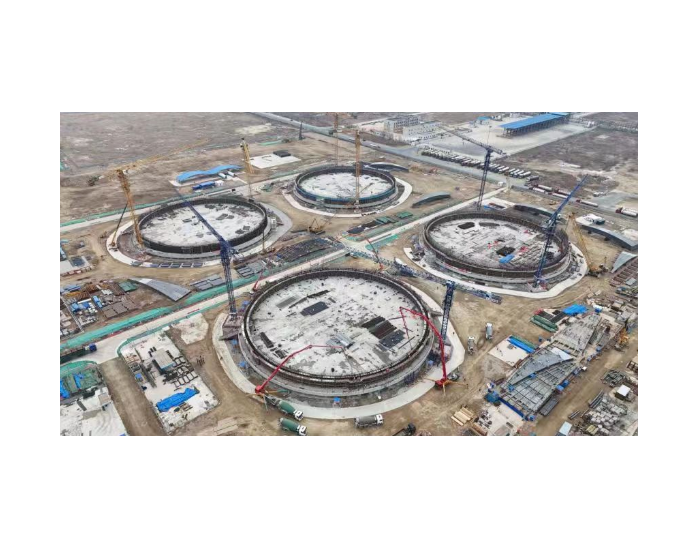 中交营口LNG接收站项目全面掀起“土建大年”建设