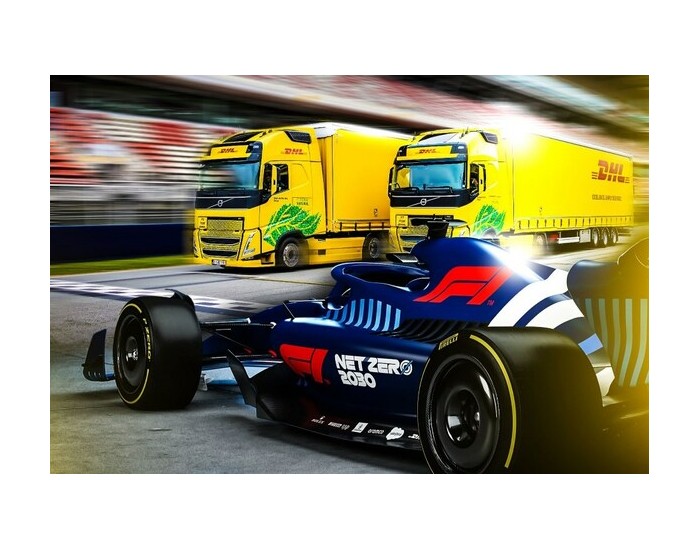 <em>DHL</em>携手Formula 1驶向可持续未来