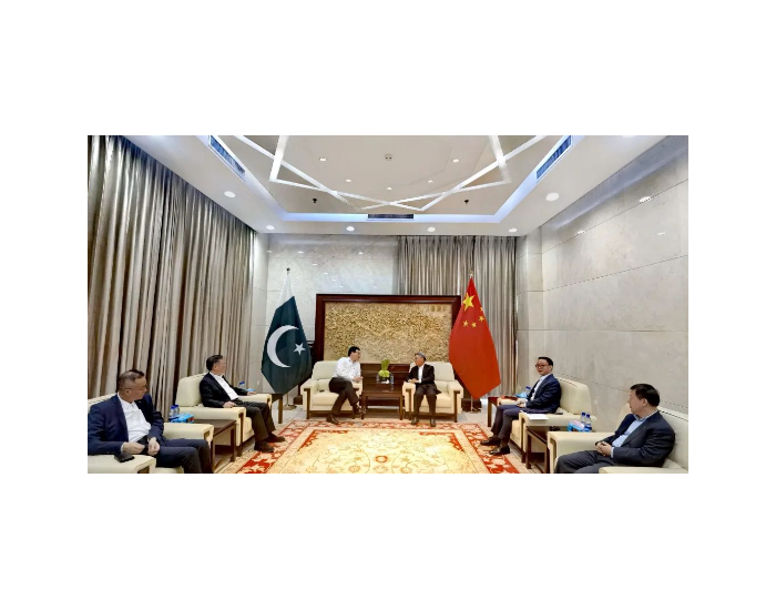 上海电气​集团领导<em>率队</em>拜访中国驻巴基斯坦大使姜再冬