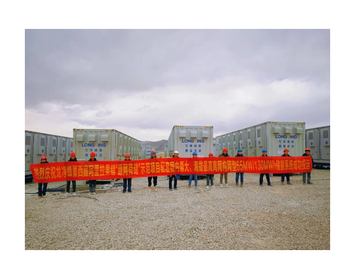 龙净蜂巢<em>西藏</em>阿里拉果错“源网荷储”新型能源系统项目一期一阶段顺利投产！